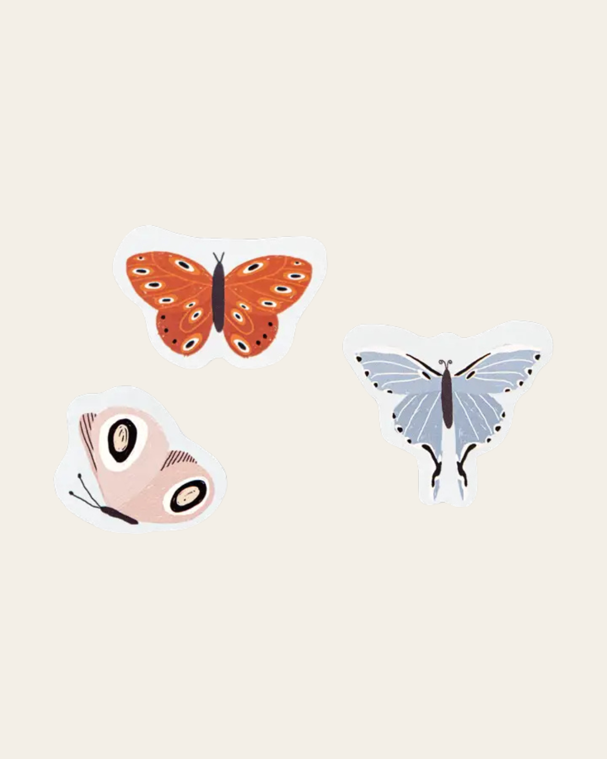 Butterflies - 160 Stickers by Edicare Editora