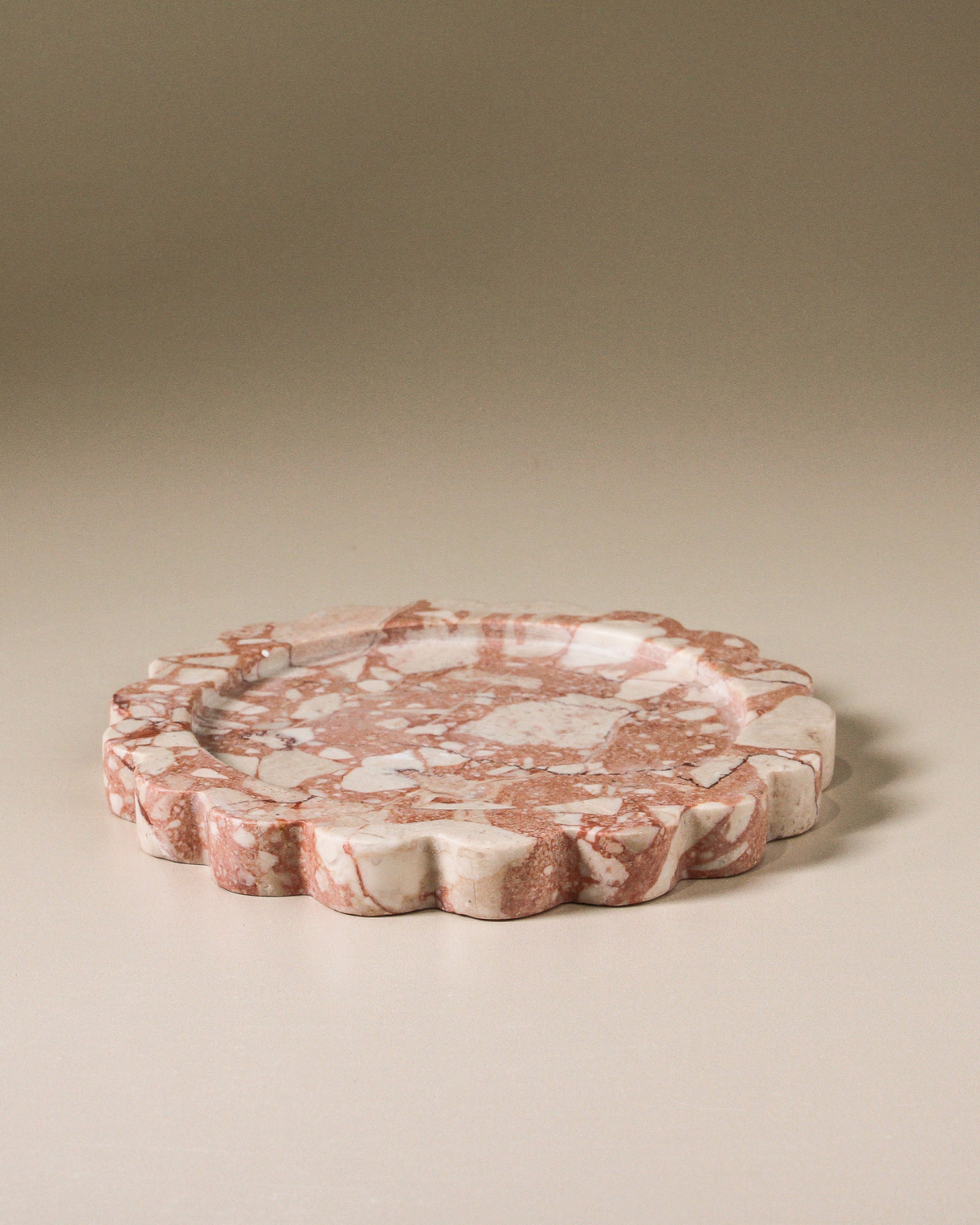 Marble Calile Tray - Pink Lagoon by Indigo Love
