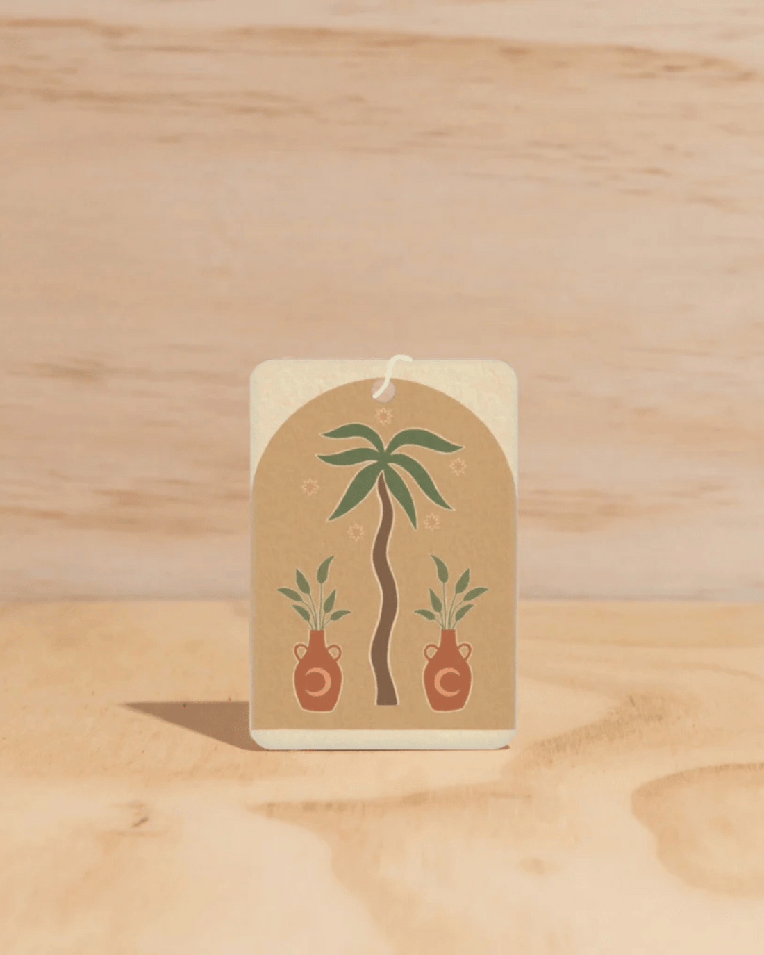 Car Air Freshener by The Commonfolk Collective - Palms + Pots ft. Roam Slow Studio