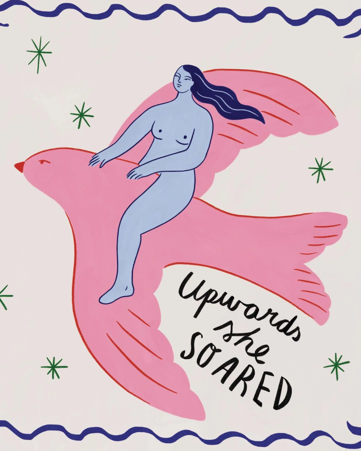 Upwards She Soared by Constanza Goeppinger x Papernest