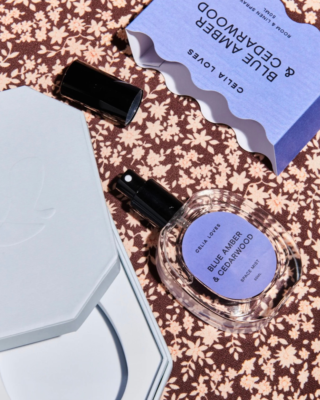 Celia Loves Room Spray - Blue Amber & Cedarwood (50ml)