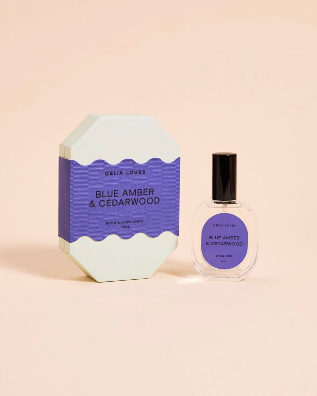 Celia Loves Room Spray - Blue Amber & Cedarwood (50ml)