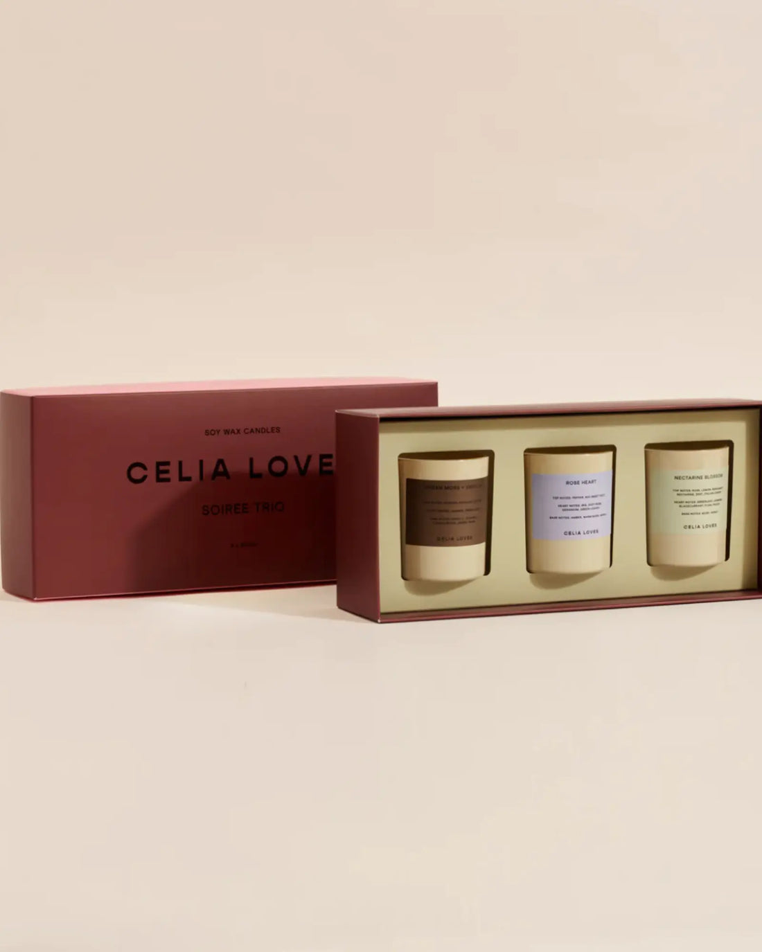 Celia Loves Trio Candle Set - Soiree