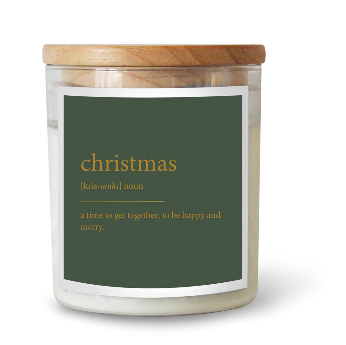 Dictionary Quote Candle - &