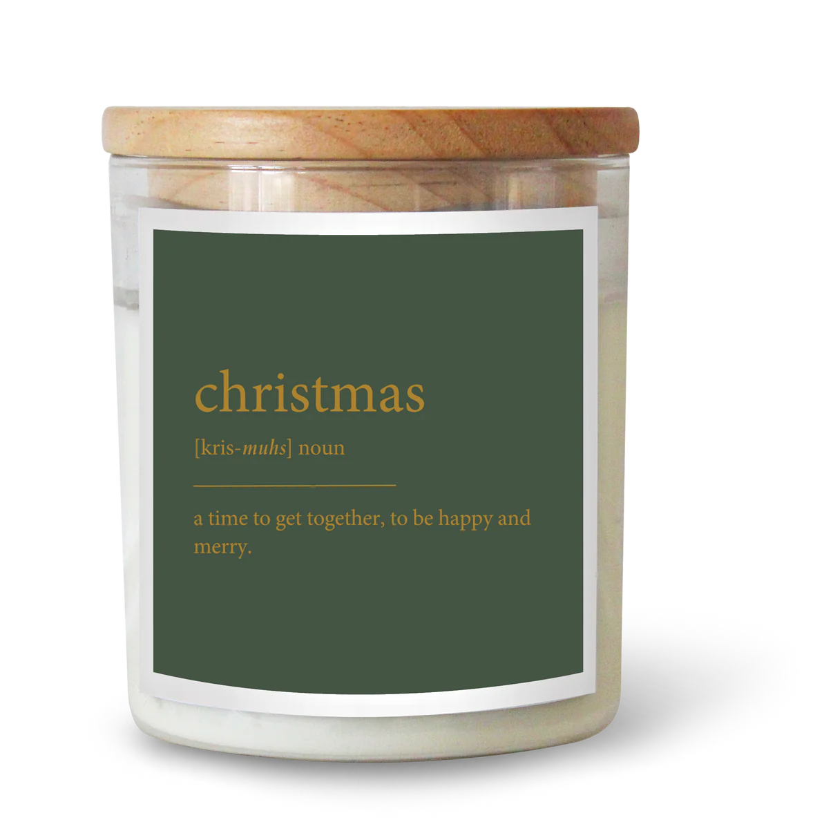 Dictionary Quote Candle - &