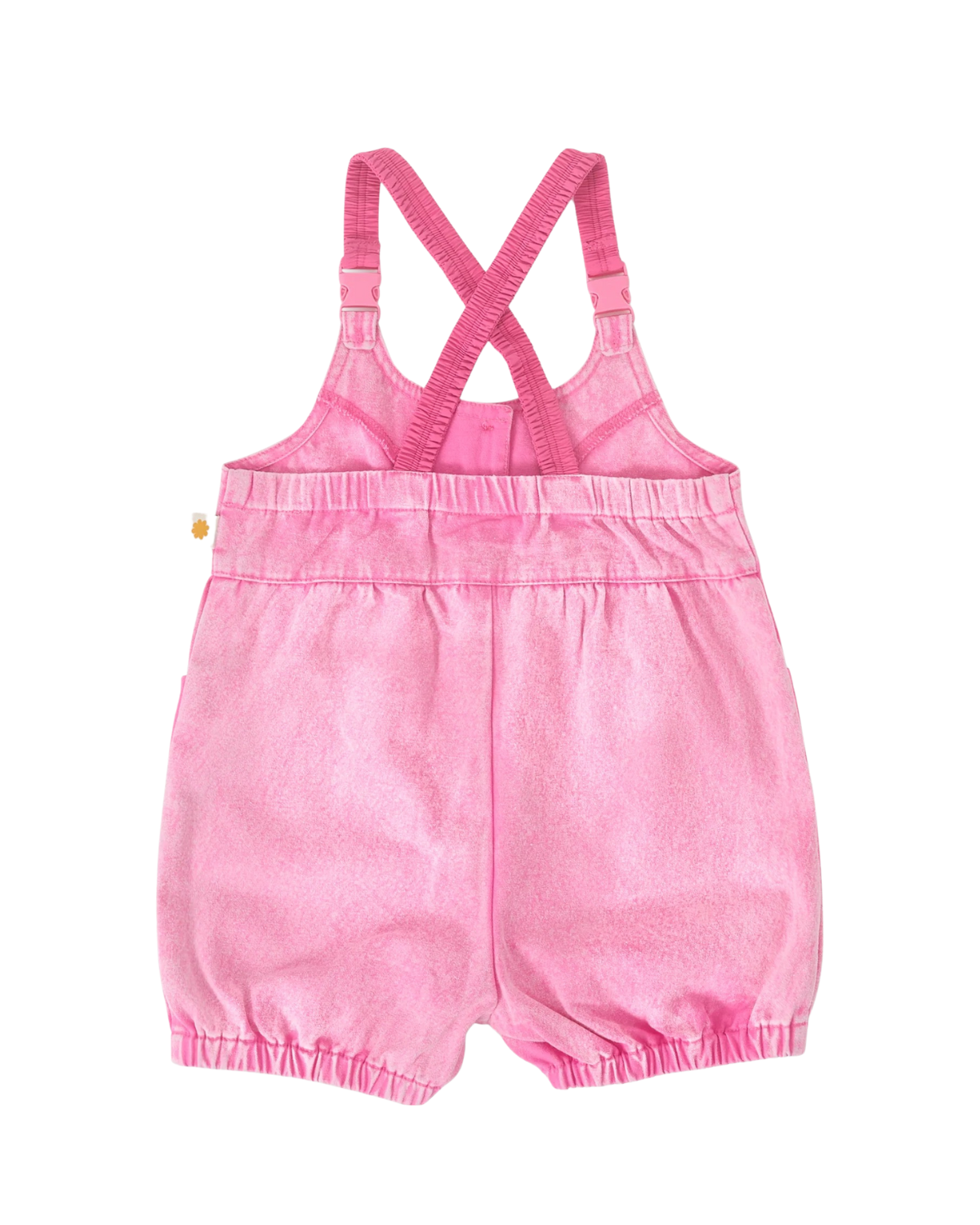Goldie + Ace - Cindy Denim Pink Bubble Overalls