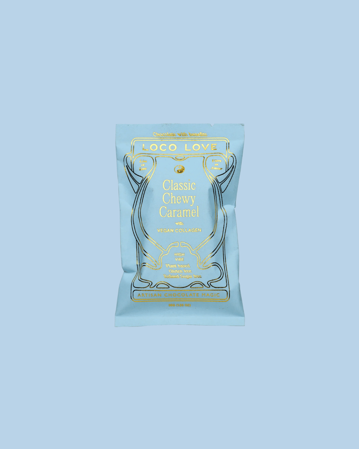 Loco Love Classic Chewy Caramel Chocolate - Single 30g