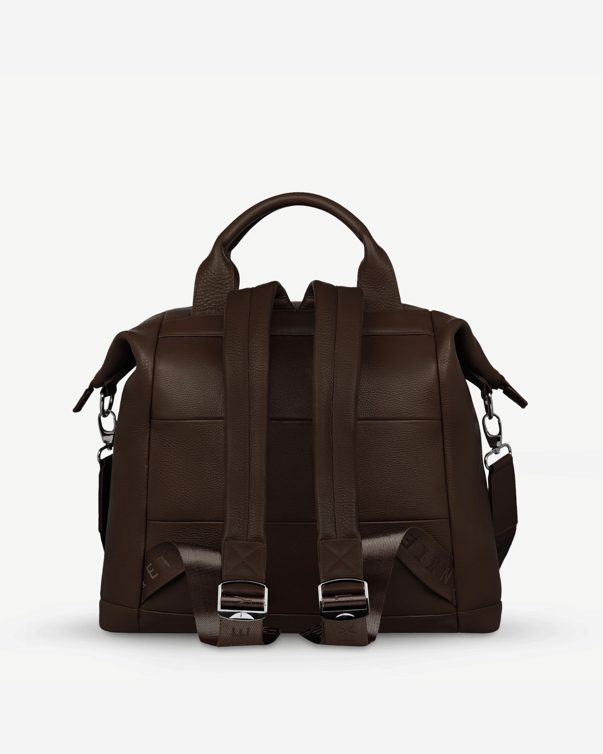 Status Anxiety - Comes in Waves Backpack / Leather Baby Bag - Cocoa