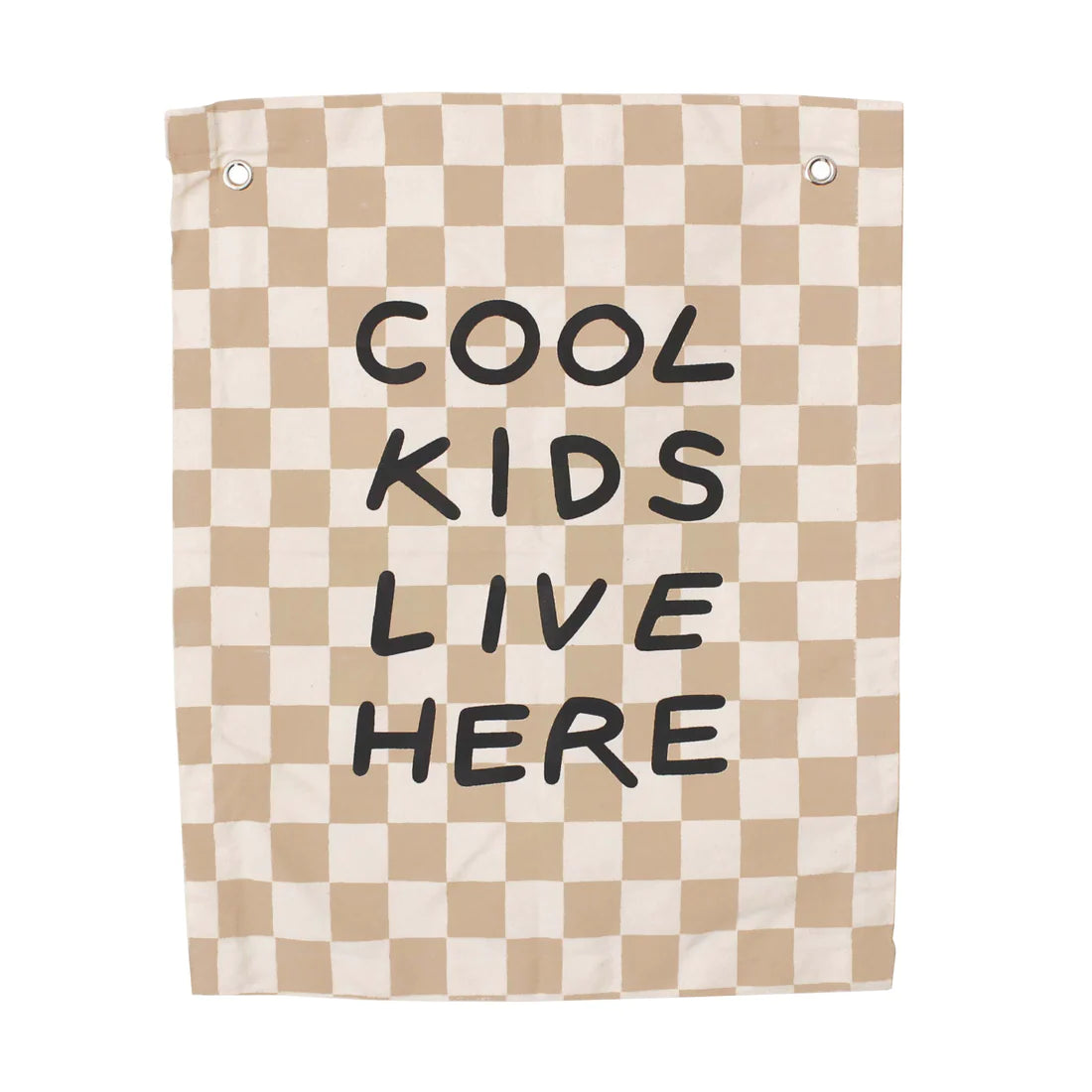 Imani Collective "Cool Kids Live Here" Canvas Wall Banner