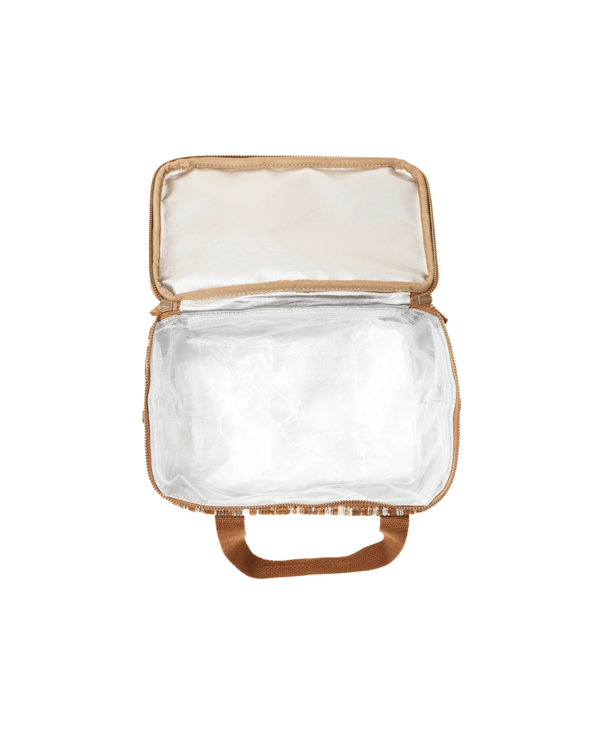 Wandering Folk Cord Insulated Cooler Bag - Chocolate (Mini)