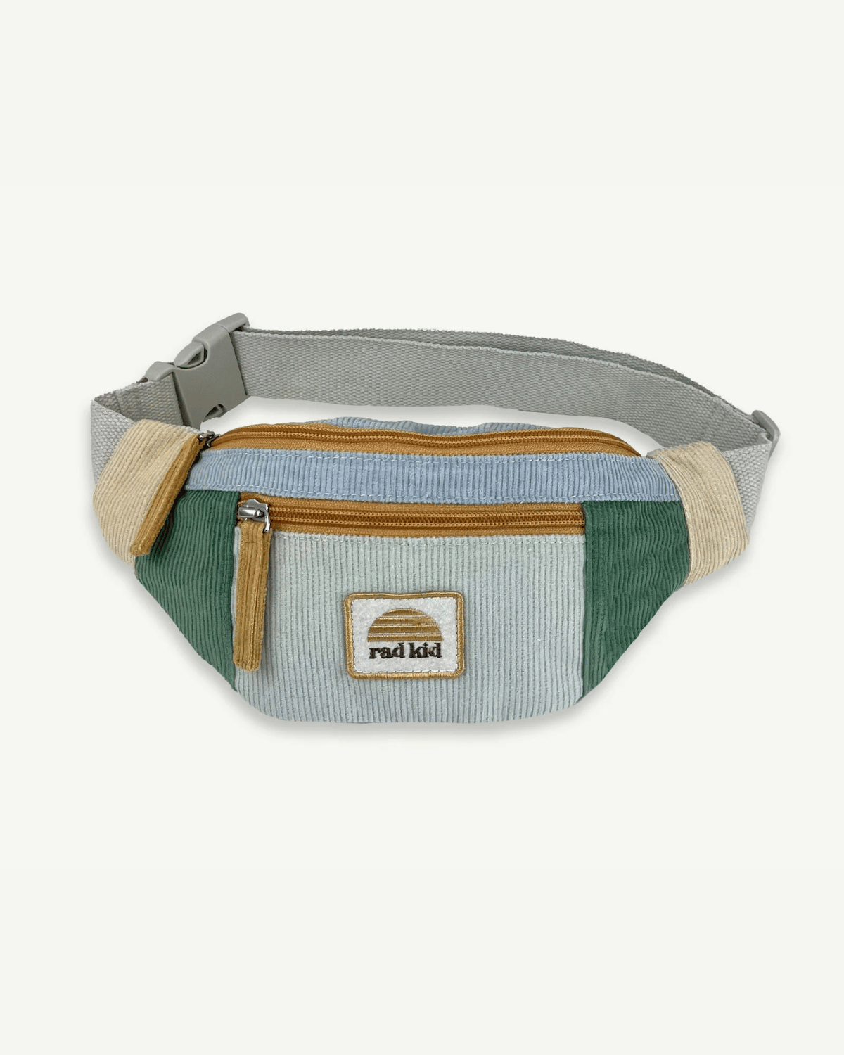 Banabae Corduroy Spliced Eco Belt Bag - Lagoon