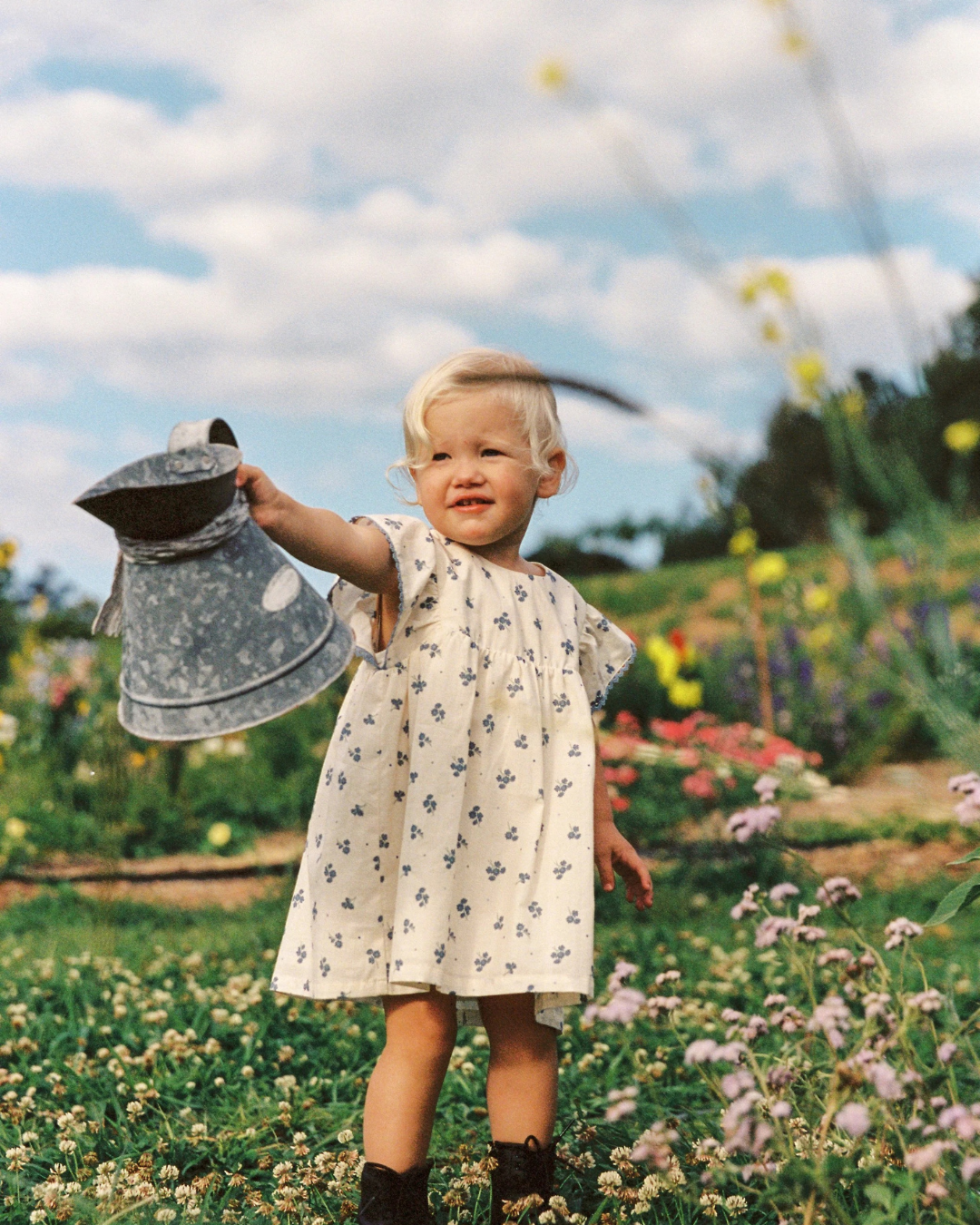 Daisy Dress - Ditsy by Juni JNR