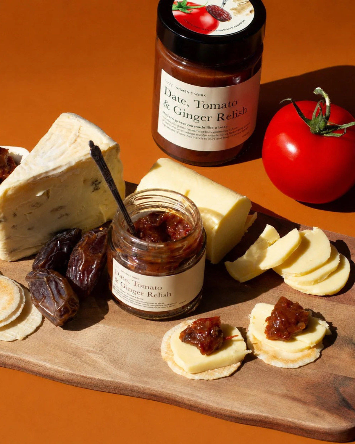 Date, Tomato & Ginger Relish by Women&