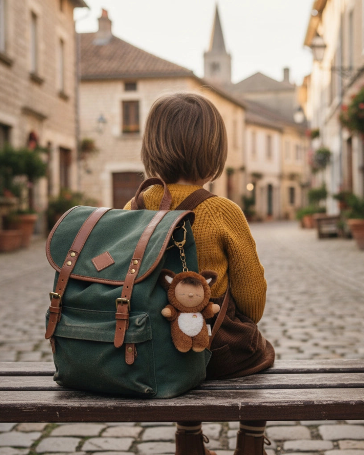 Olli Ella Dinkum Cozy Bag Charm - Fox Finnley