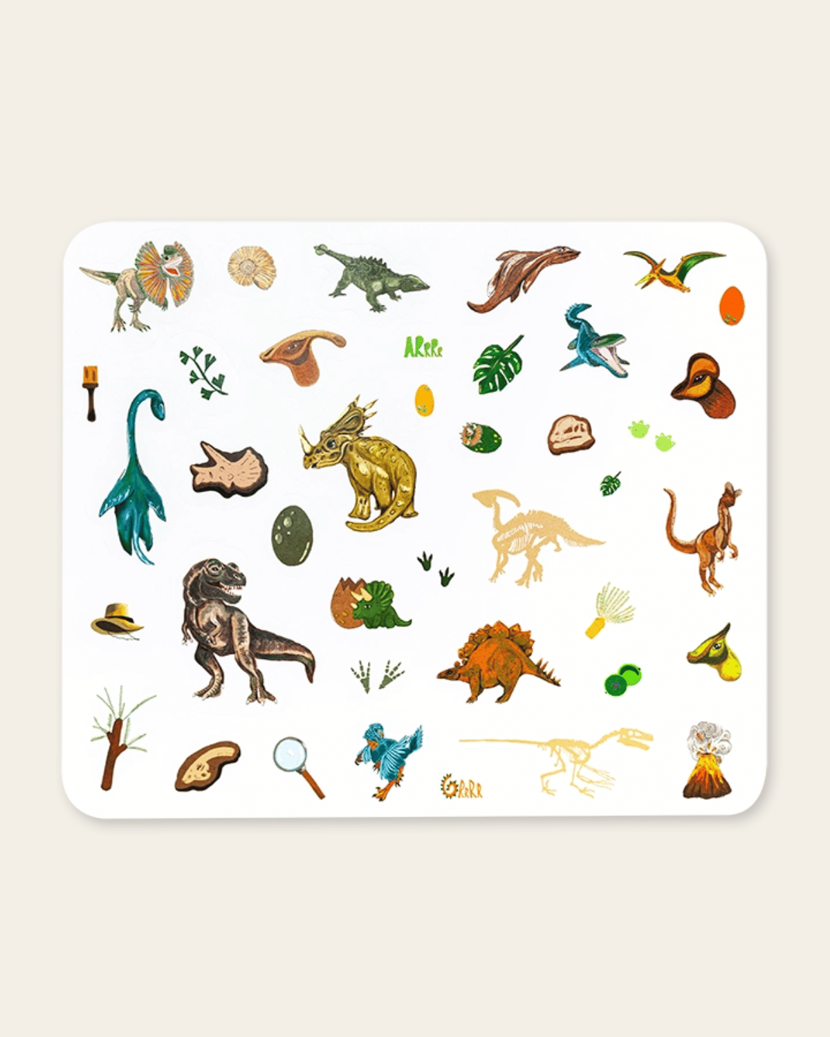 Dinosaurs - 160 Stickers by Edicare Editora