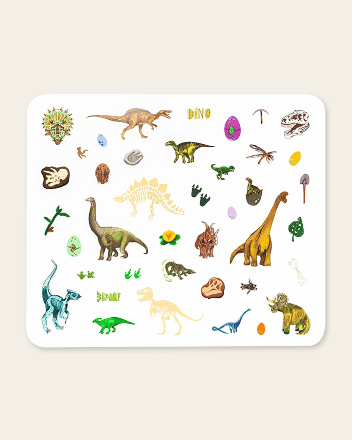 Dinosaurs - 160 Stickers by Edicare Editora