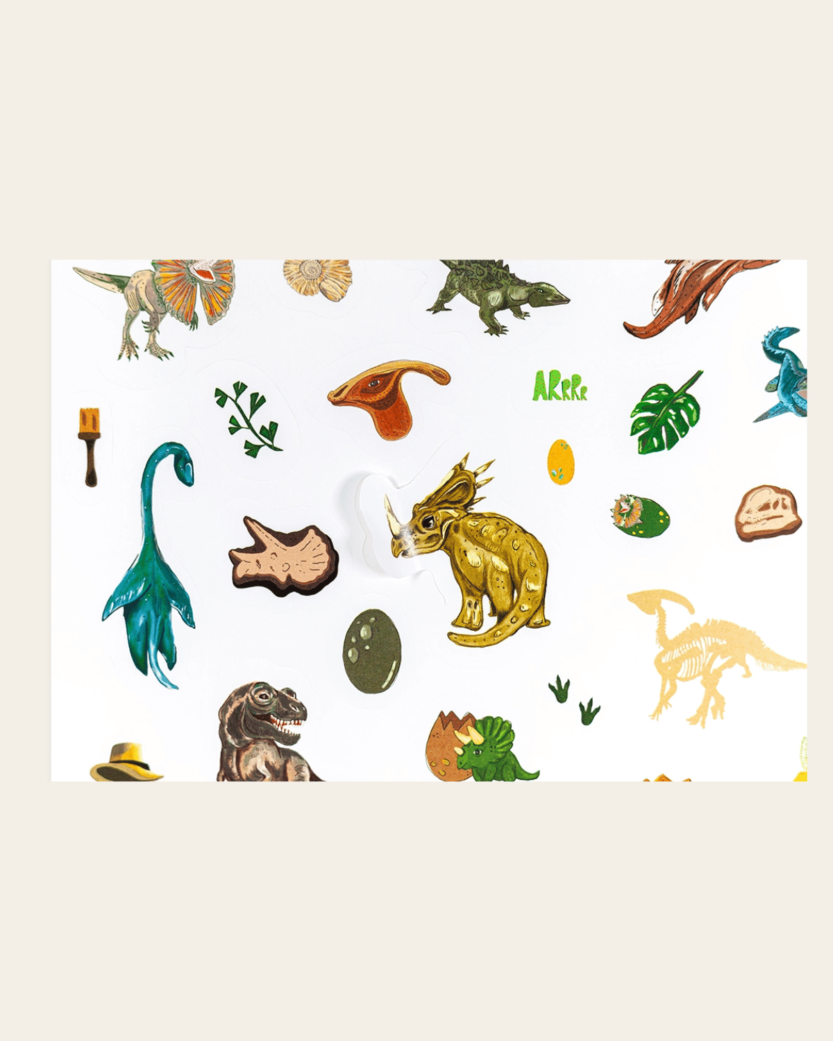 Dinosaurs - 160 Stickers by Edicare Editora