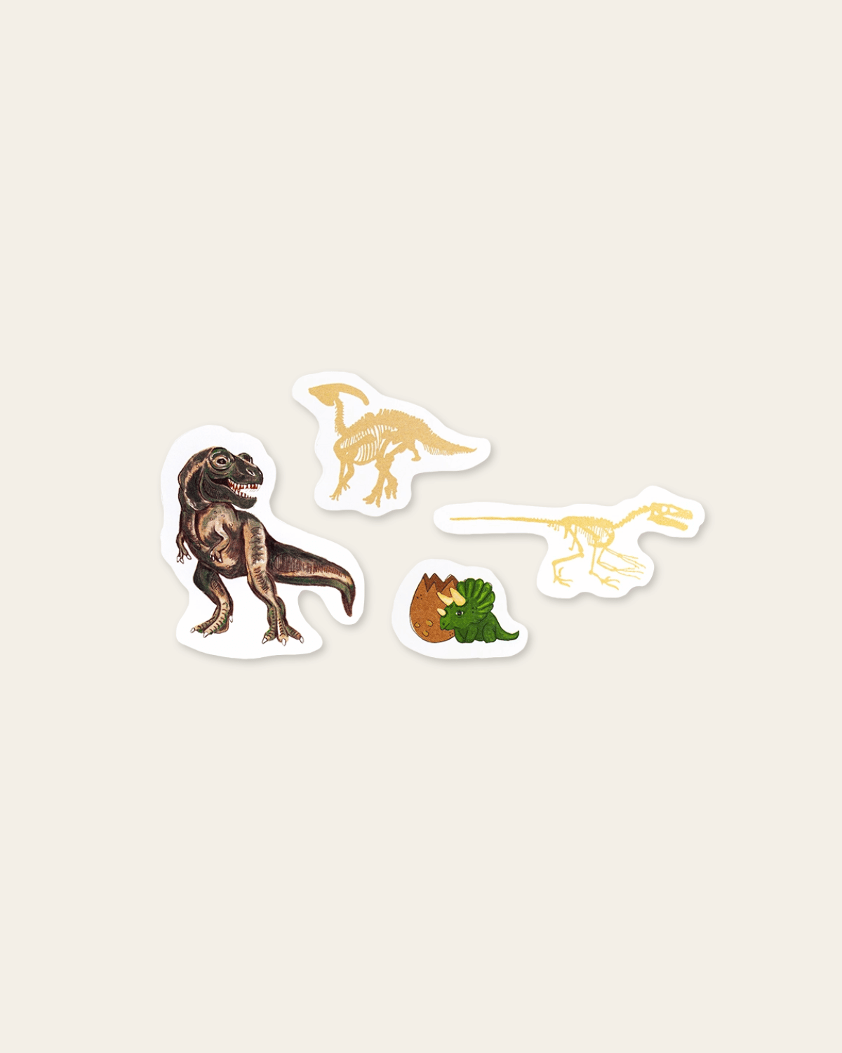 Dinosaurs - 160 Stickers by Edicare Editora