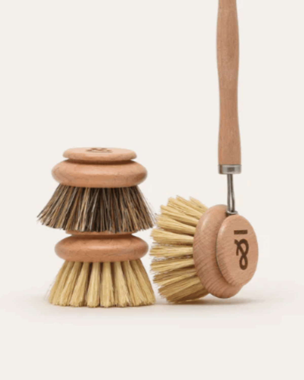 Seed & Sprout Wood Dish Brush Set