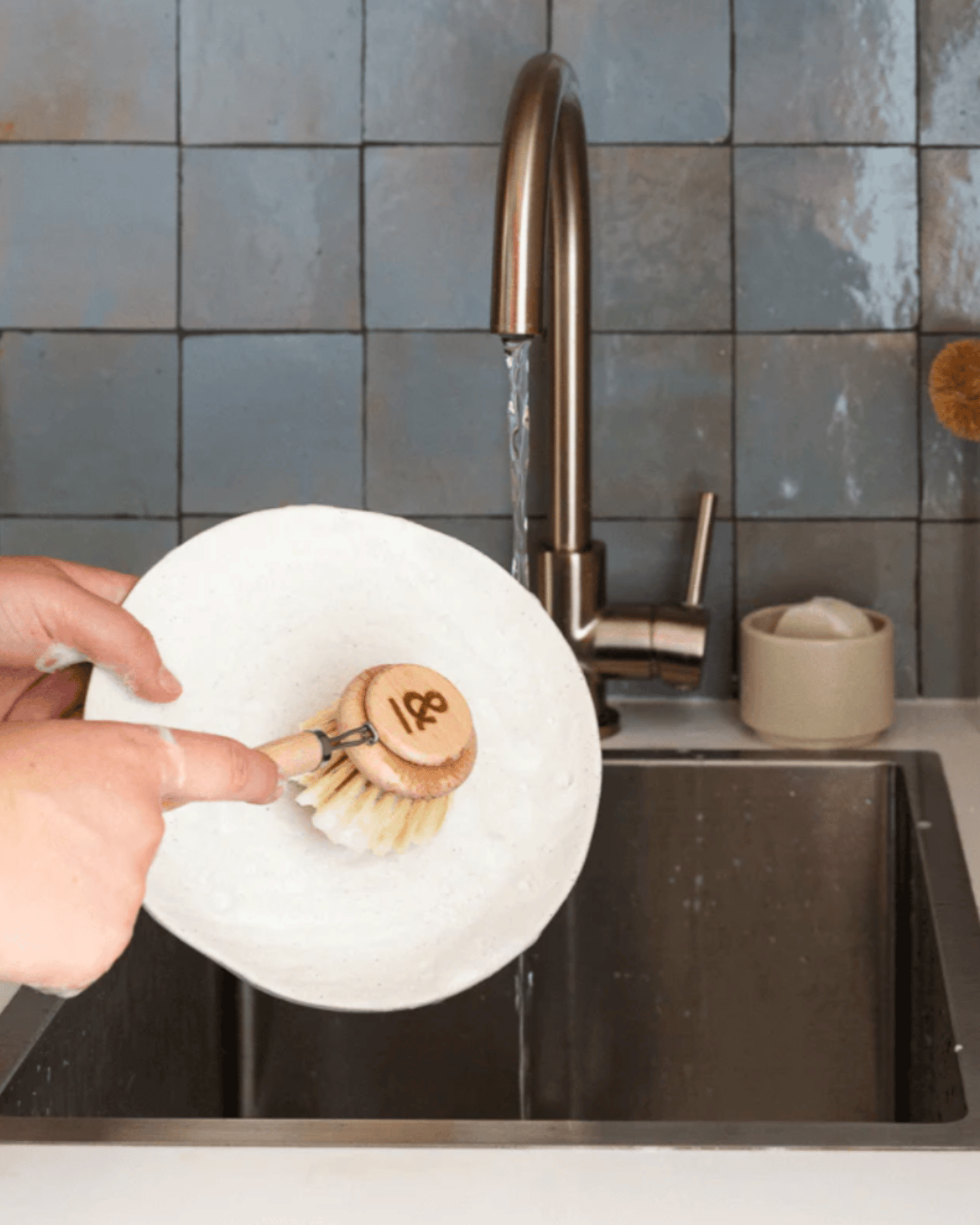 Seed & Sprout Complete Kitchen Cleaning Wooden Brush Set