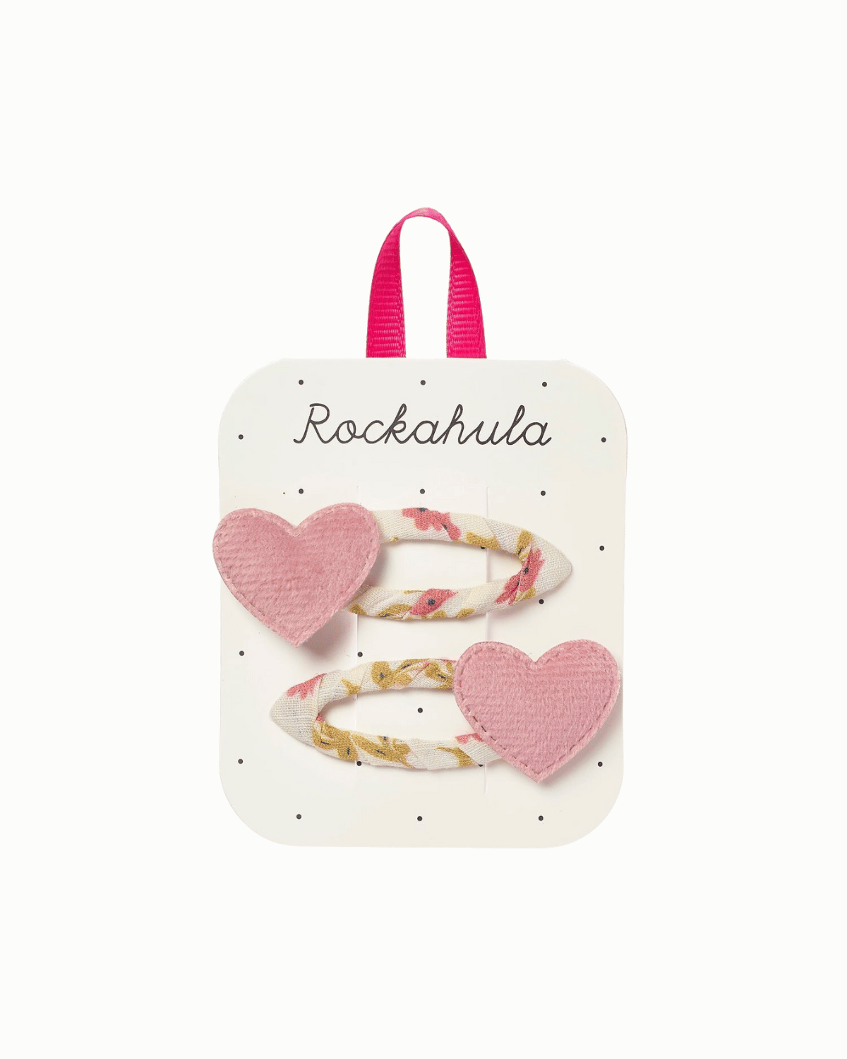 Elsie Heart Hair Clips by Rockahula Kids