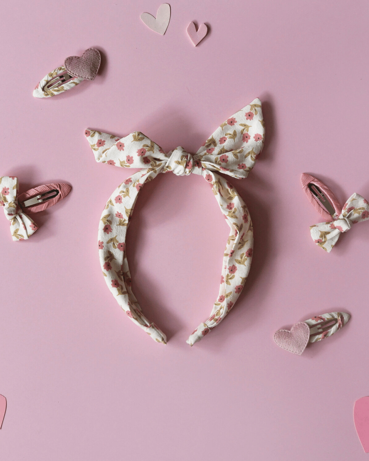 Elsie Heart Hair Clips by Rockahula Kids