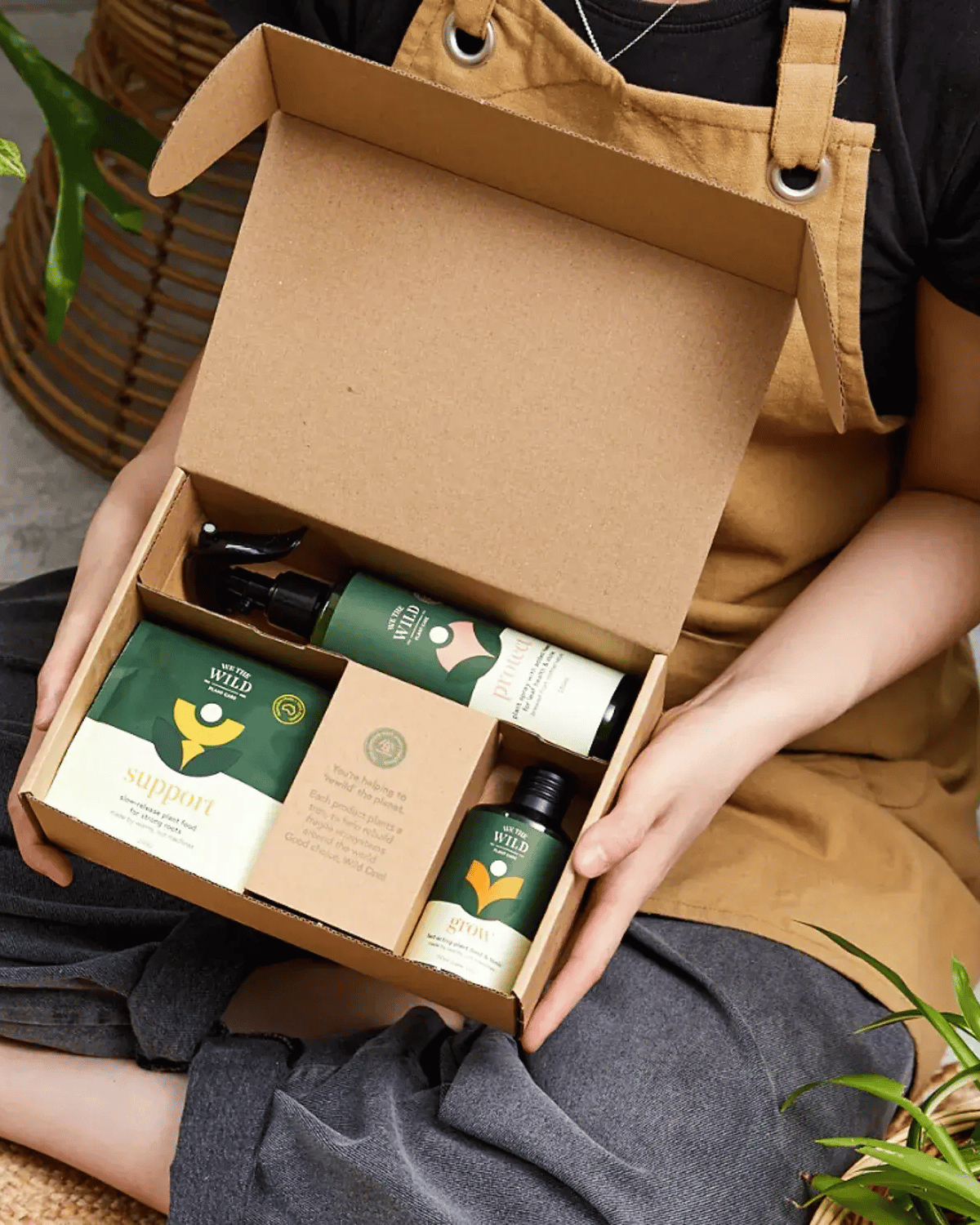 Essential Plant Care Kit by We The Wild -indoor plant fertilizer
