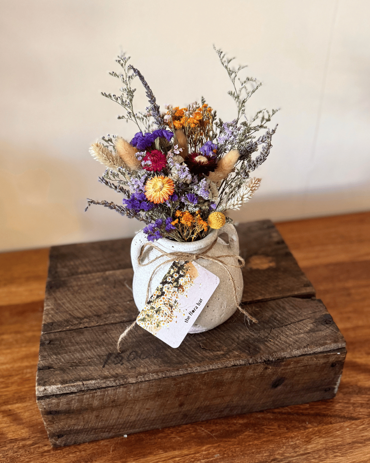 Everlasting Flower Vase - Muswellbrook Florist Polly & Co
