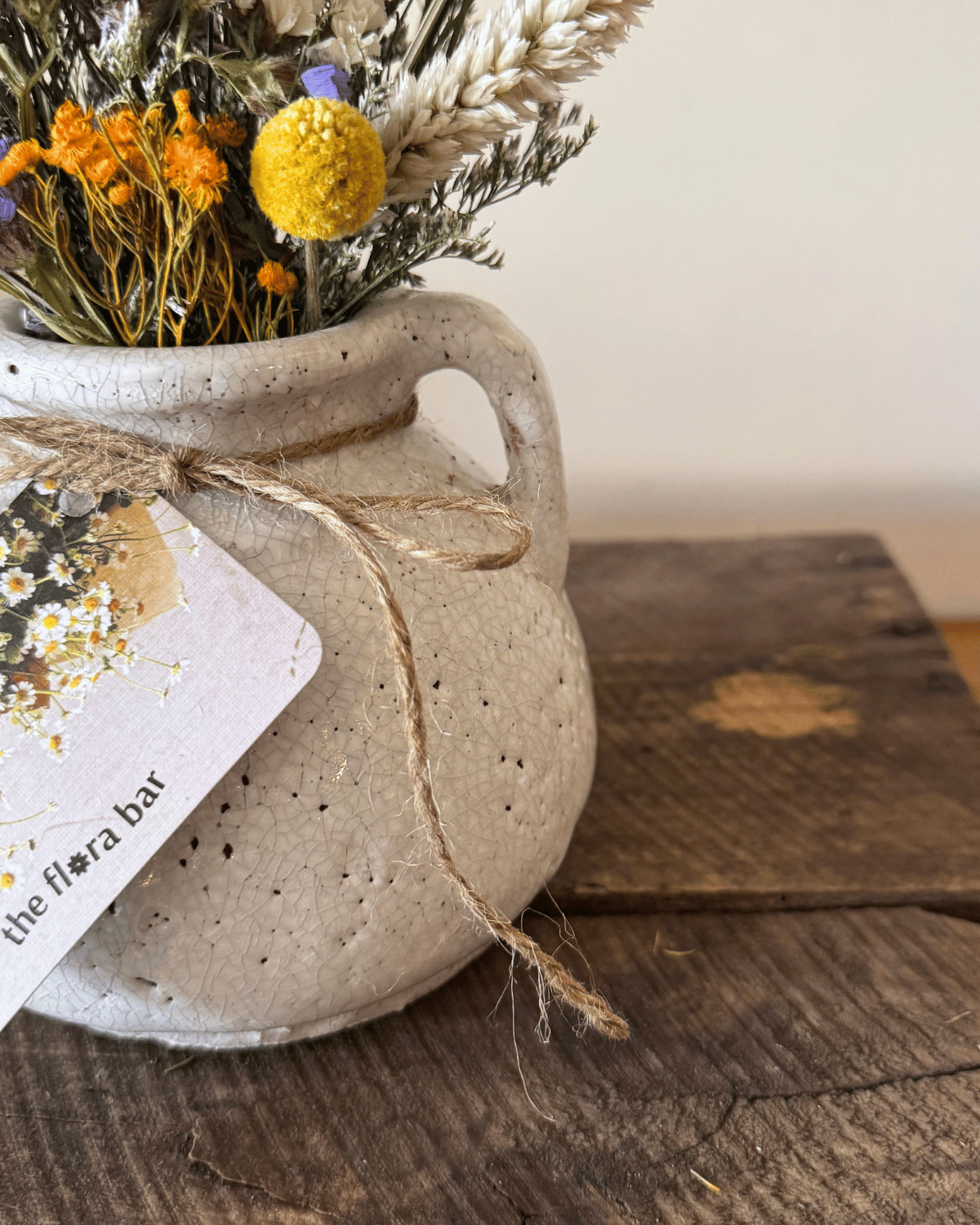 Everlasting Flower Vase - Muswellbrook Florist Polly & Co
