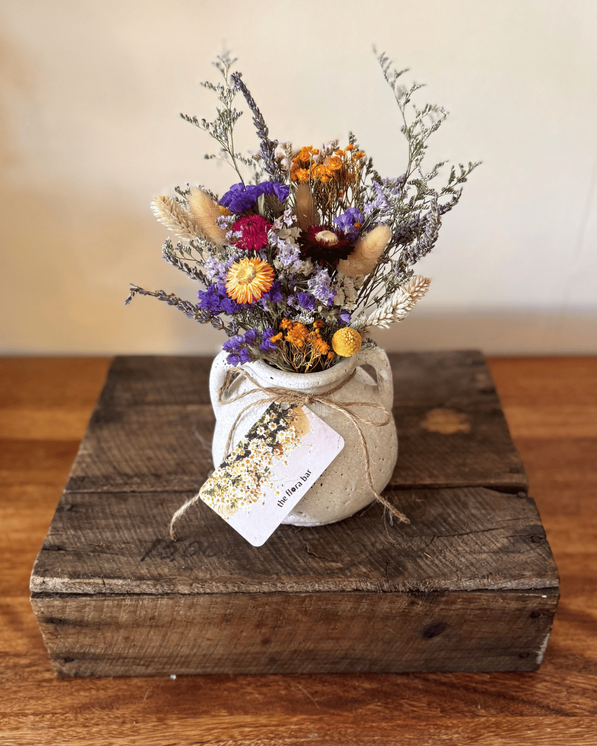 Everlasting Flower Vase - Muswellbrook Florist Polly & Co