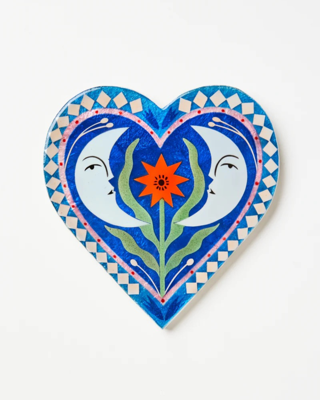 Fable Moon Blue Heart by Jones & Co