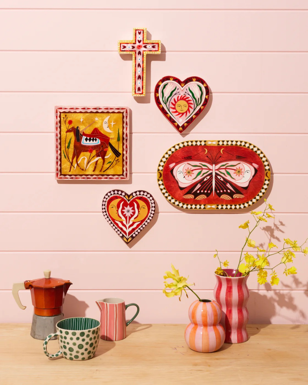 Fable Sun Pink Heart by Jones & Co