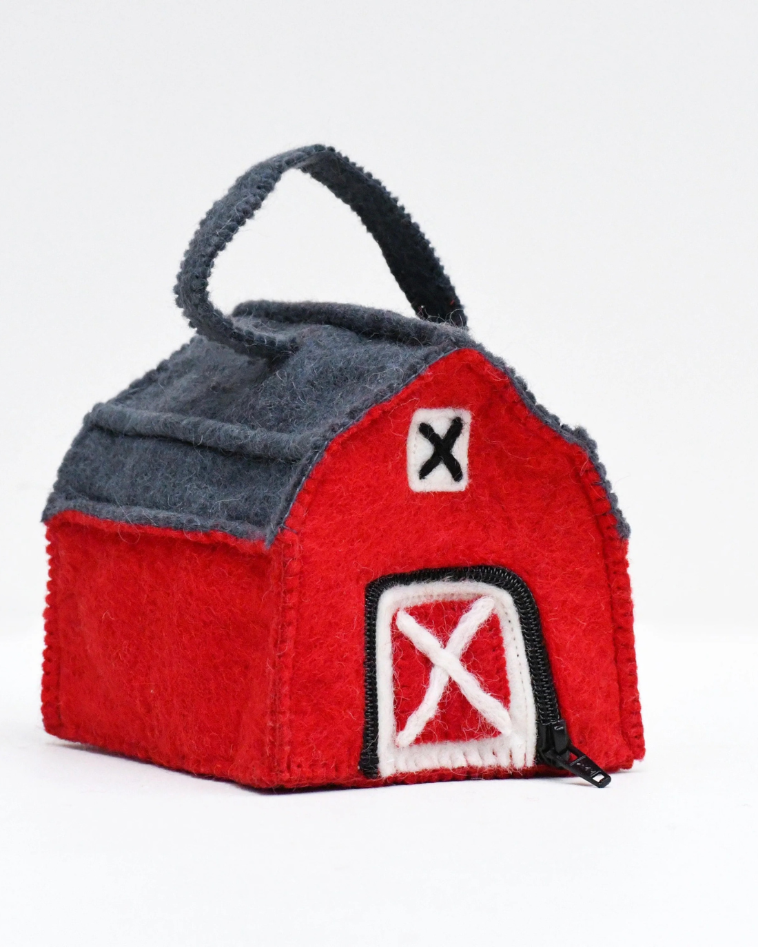 Farm Barn Farmhouse Bag and Finger Puppet Set by Taras Treasures