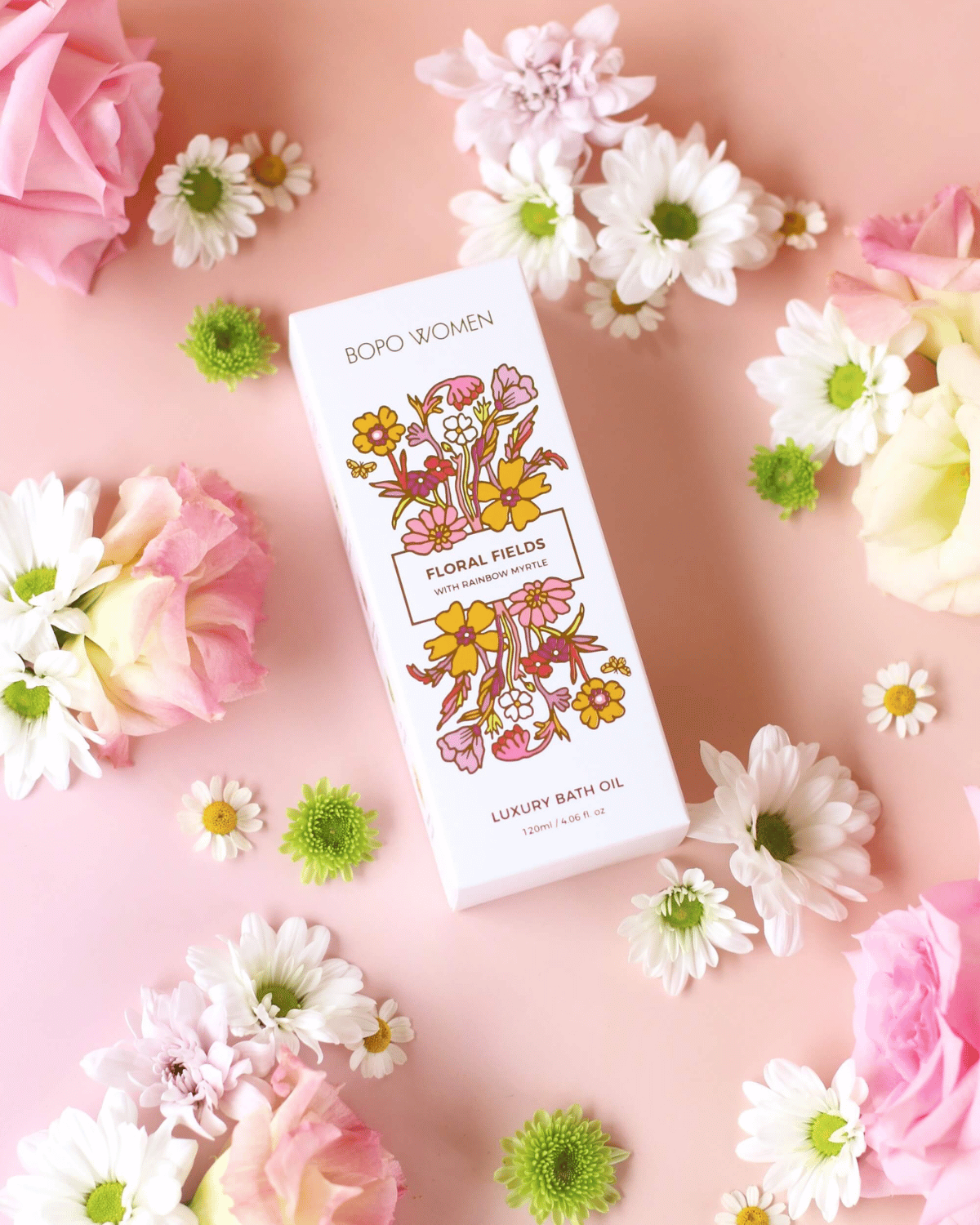 Floral Fields Luxury Bath Oil by Bopo Women