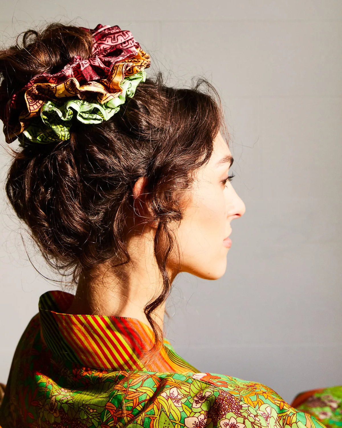 Gabriella Silk Scrunchie Set by Sage & Clare