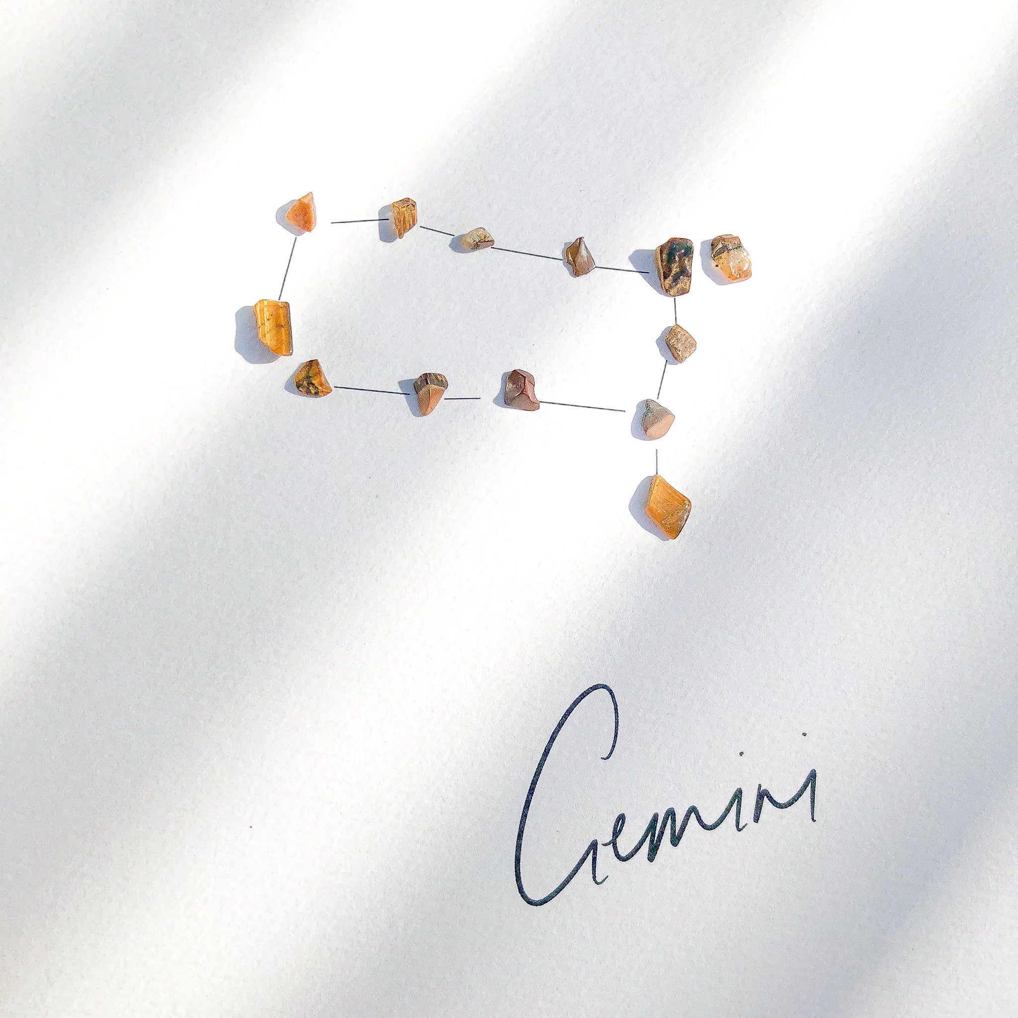 Crystal Zodiac Prints by Bondi Letters x Wildfire Co. Design - Gemini