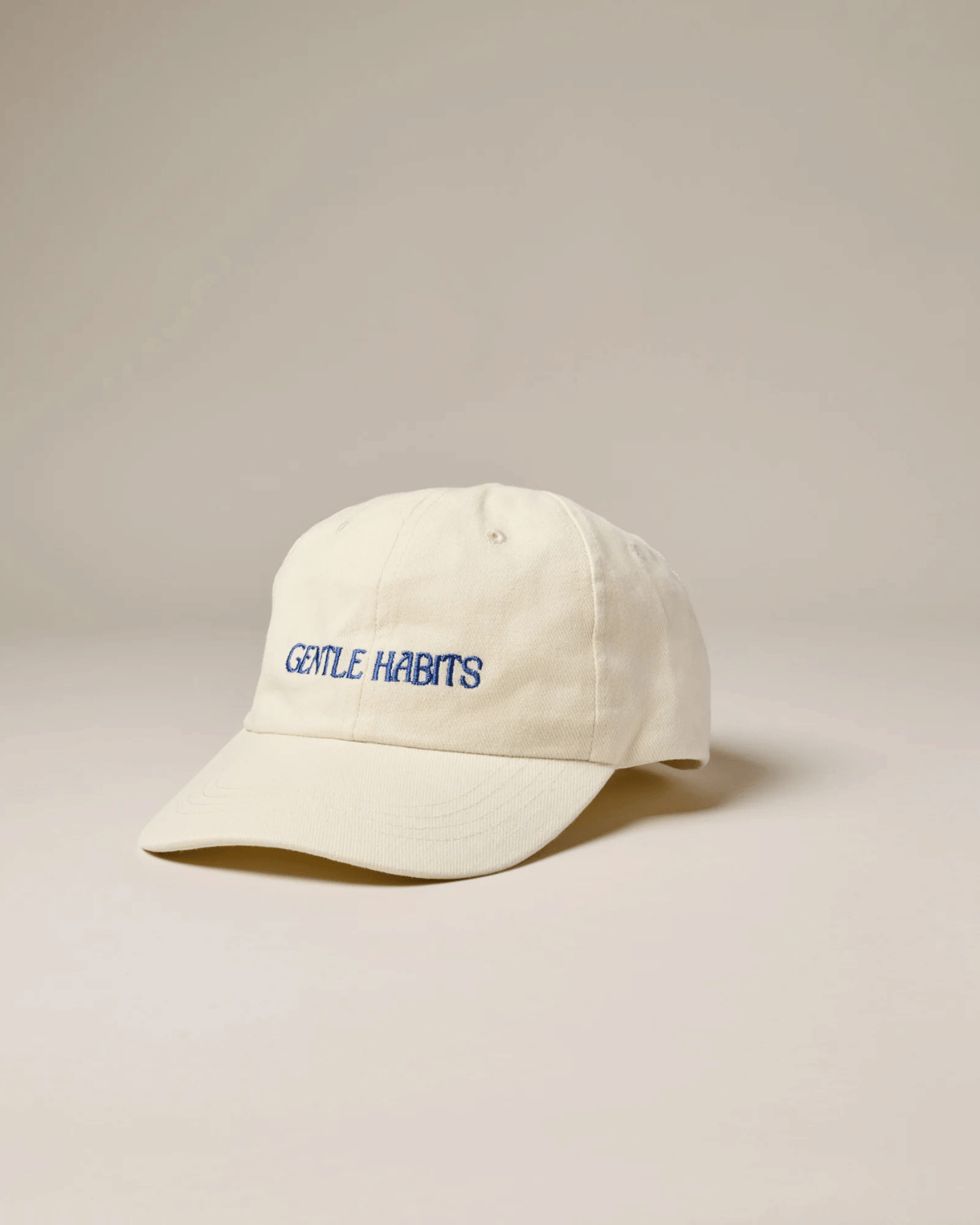 Gentle Habits Cap - Cream/Blue