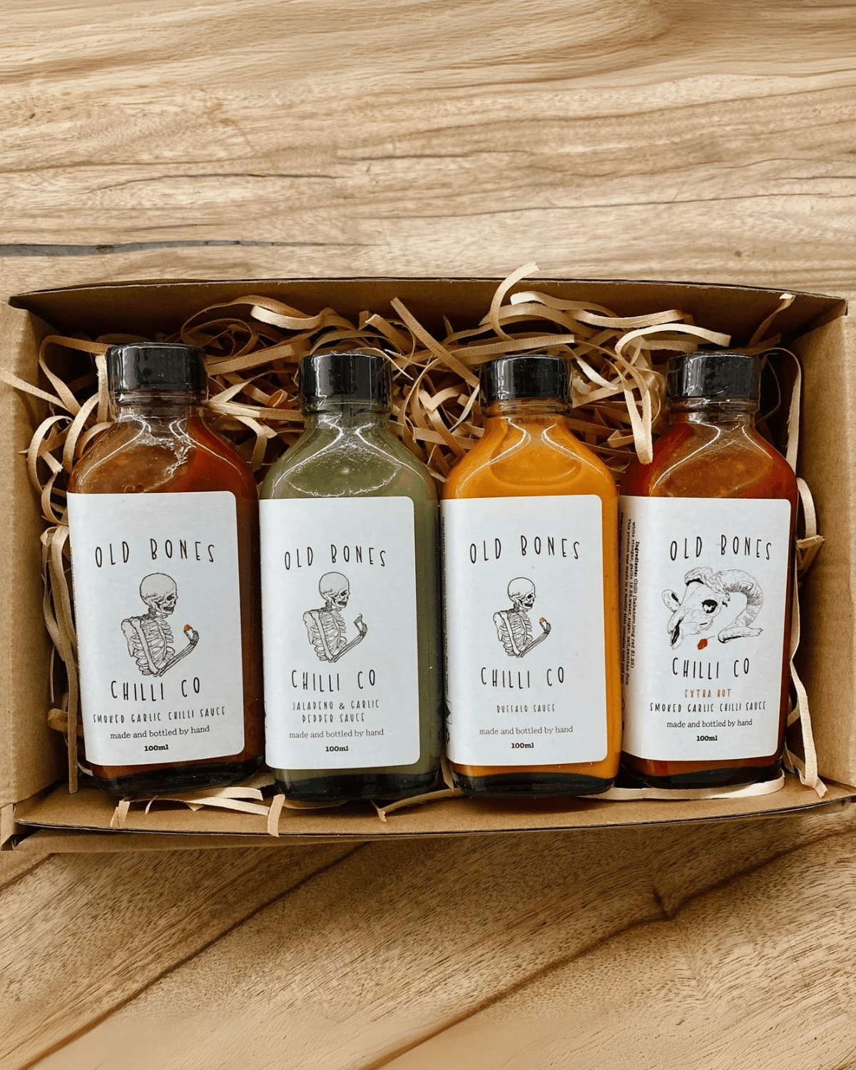 Gift Hamper - Old Bones Chilli Co Sauce Fan Fav&