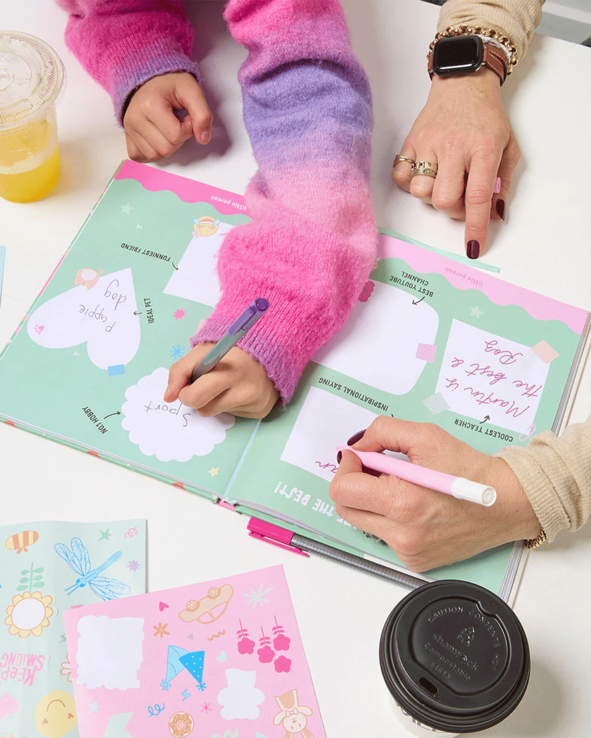 Gratitude Journal (for Kids & Adults) by Journey of Something