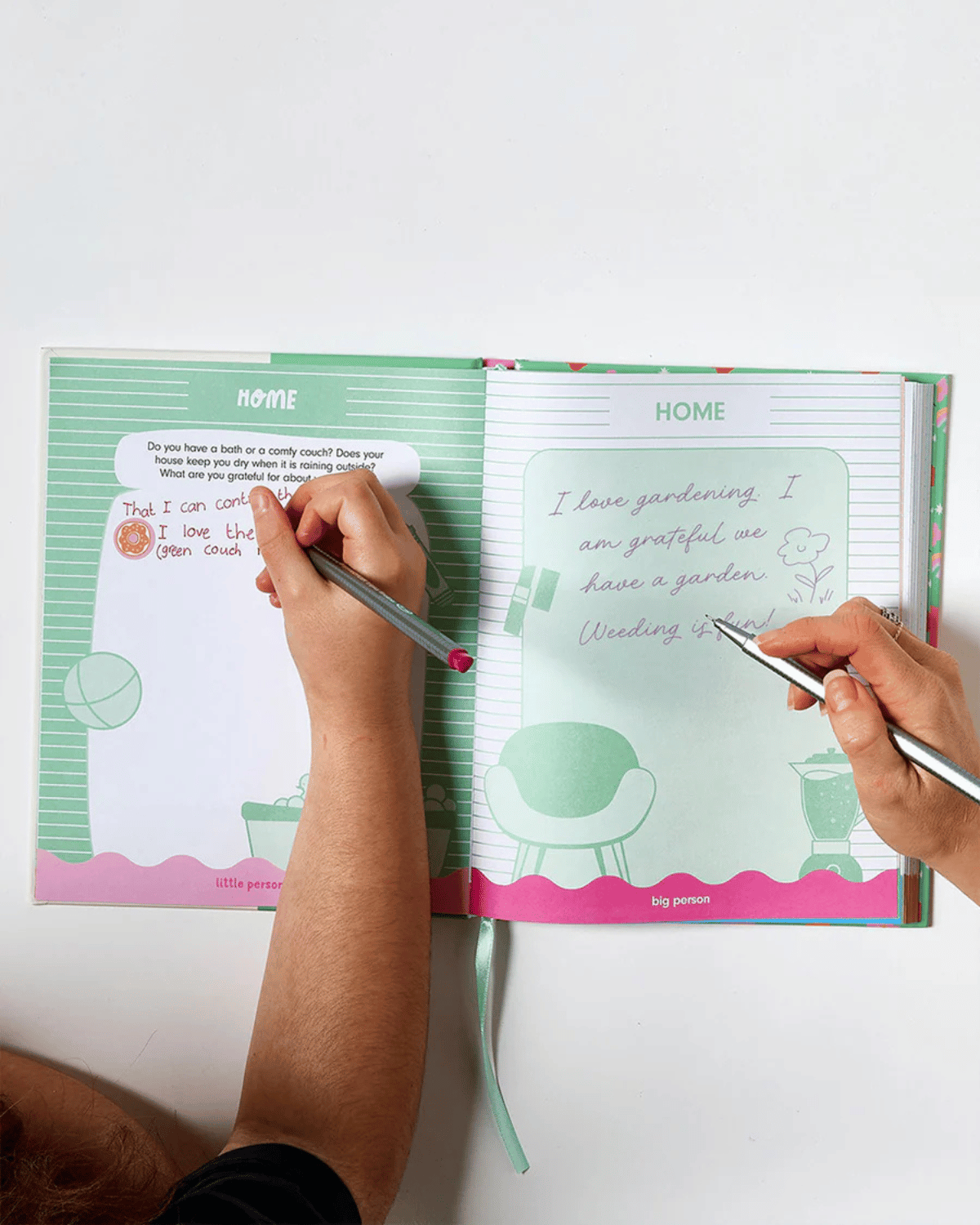 Gratitude Journal (for Kids & Adults) by Journey of Something