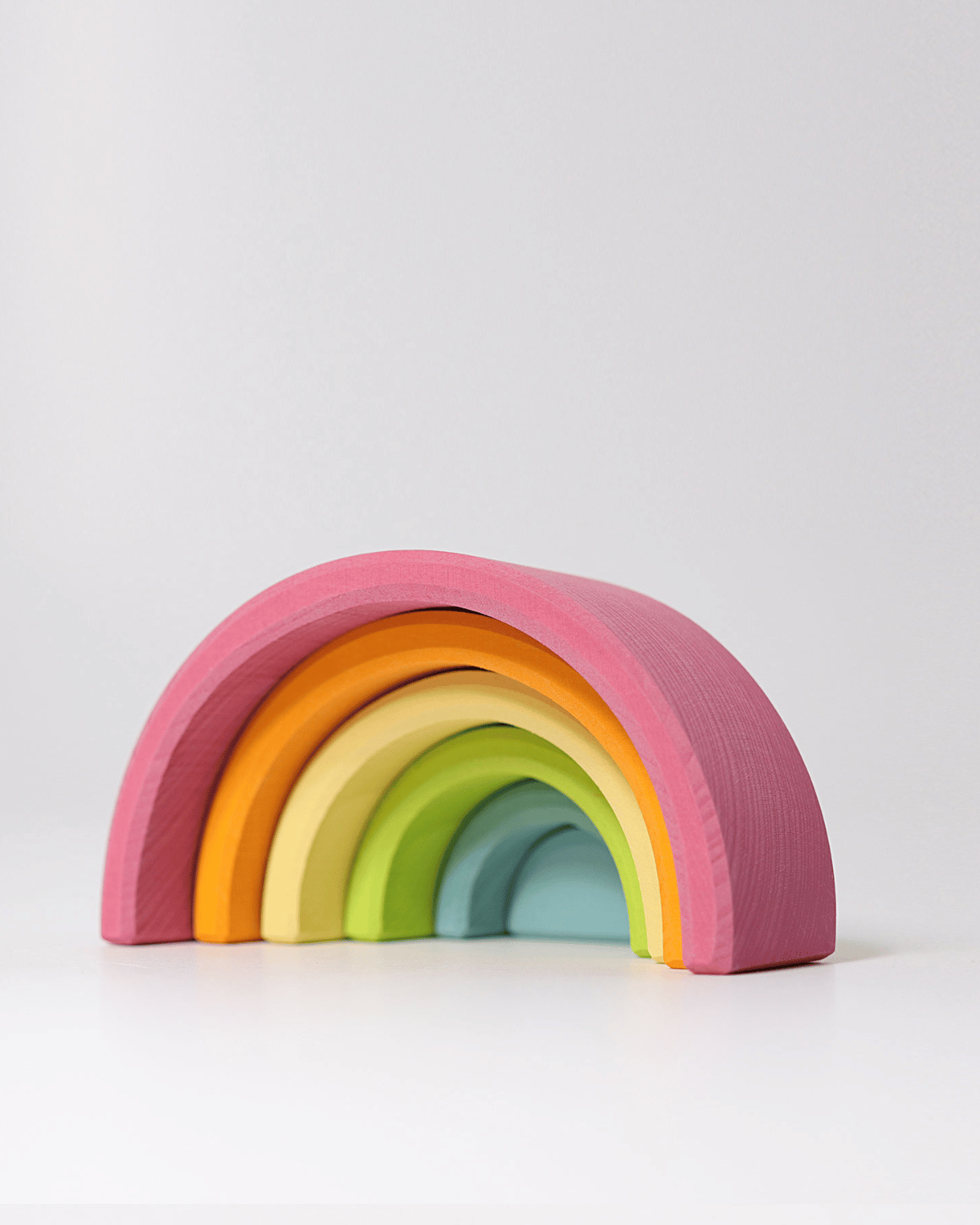 Grimm’s Rainbow - Medium Pastel Stacking Toy