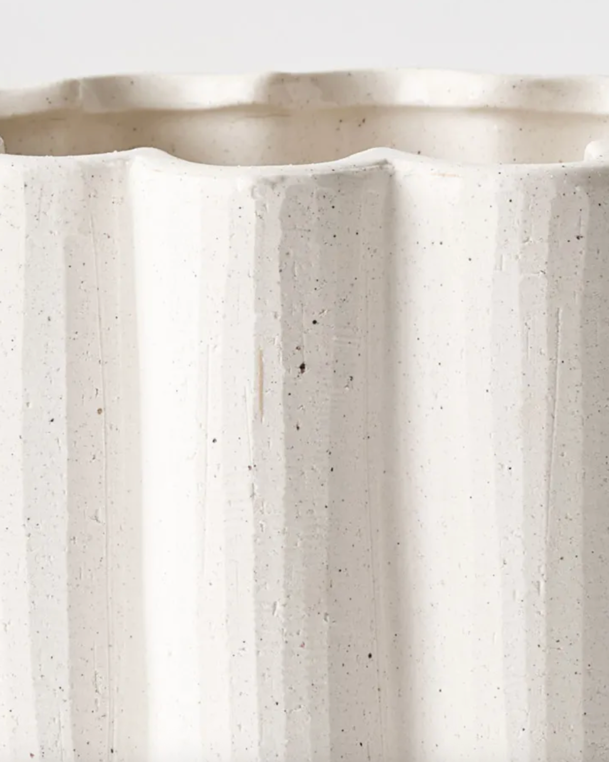 Gustel Pot - White by Floral Interiors