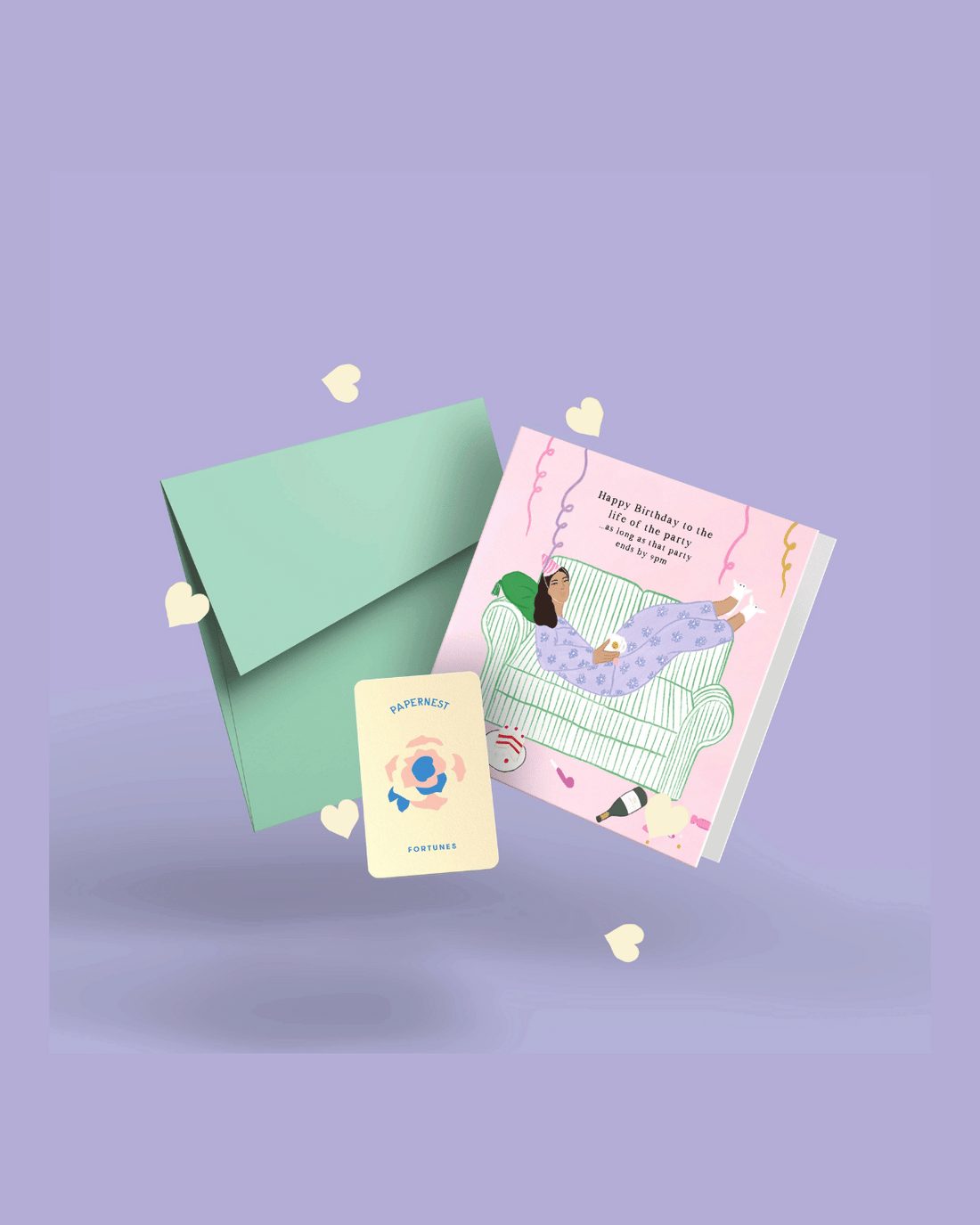 Happy Birthday to the Life of the Party… as long as that Party ends by 9pm Card by Constanza Goeppinger