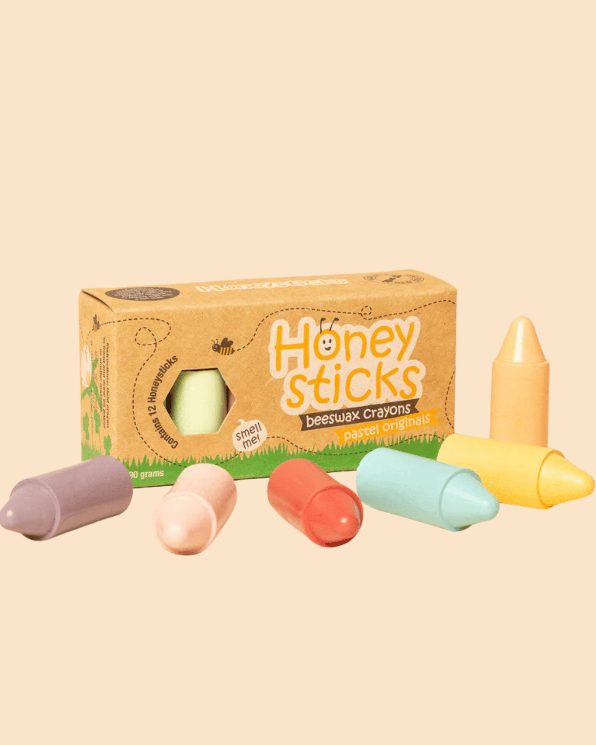 Honeysticks Originals - Natural Beeswax Crayons (Pastel)