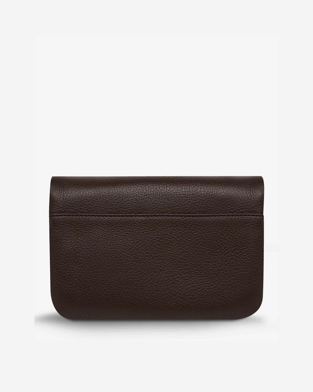 Status Anxiety Impermanent Leather Wallet - Cocoa