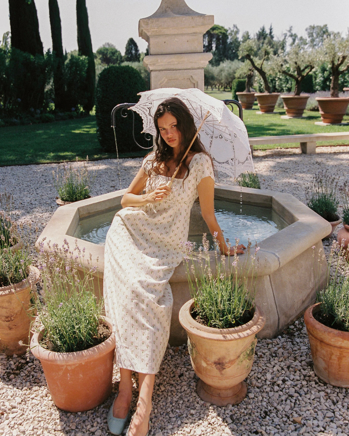 Irina Maxi Dress - Poppy Stripe