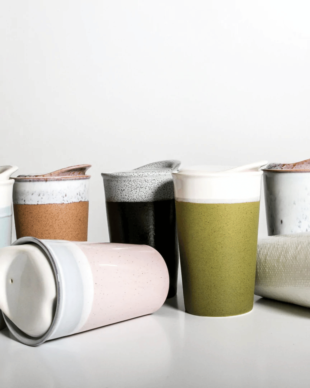 Its a Keeper Ceramic Keep Cup in Strawberry Milk by Indigo Love Collectors