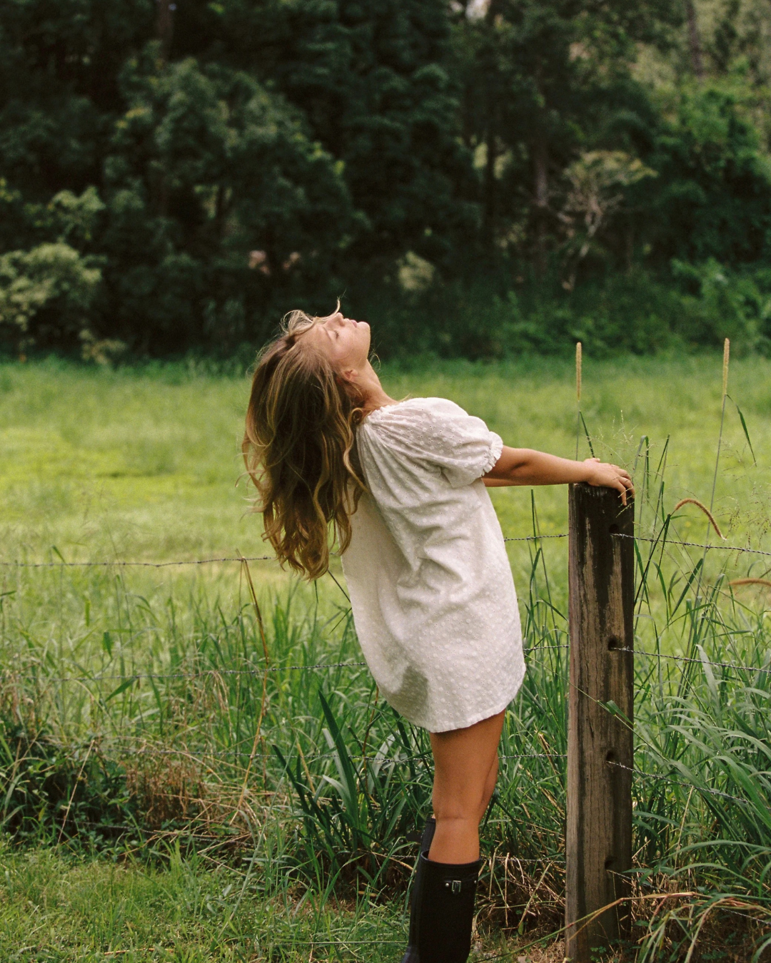 Jasmine Mini Dress - Salt by Juni