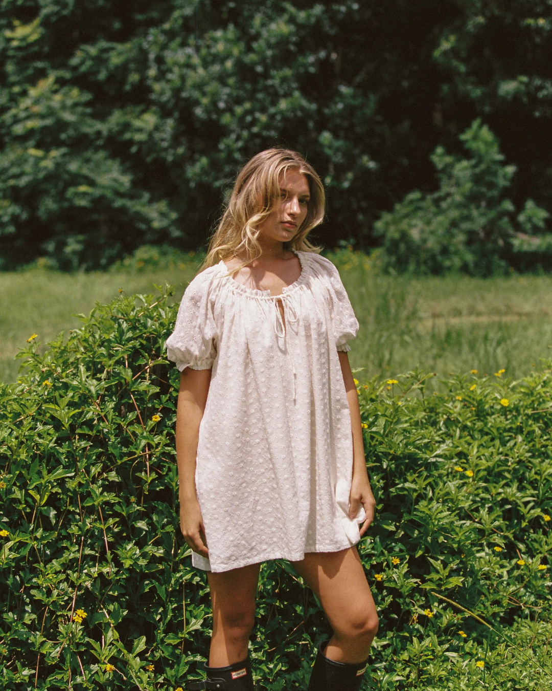 Jasmine Mini Dress - Salt by Juni