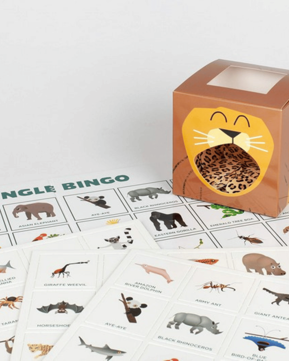 Jungle Bingo Games for Kids
